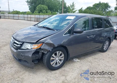 2016 Honda Odyssey Ex-L from USA, damaged, VIN 5FNRL5H60GB090220
